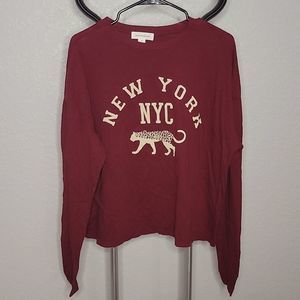 Treasure & Bond Long Sleeve Graphic Tee